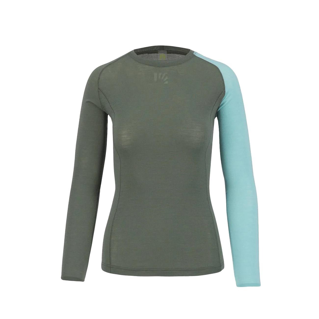 Maglia Termica Dinamico Donna Thyme Aqua Sky 2532050 024 THYME/AQUA SKY KARPOS 