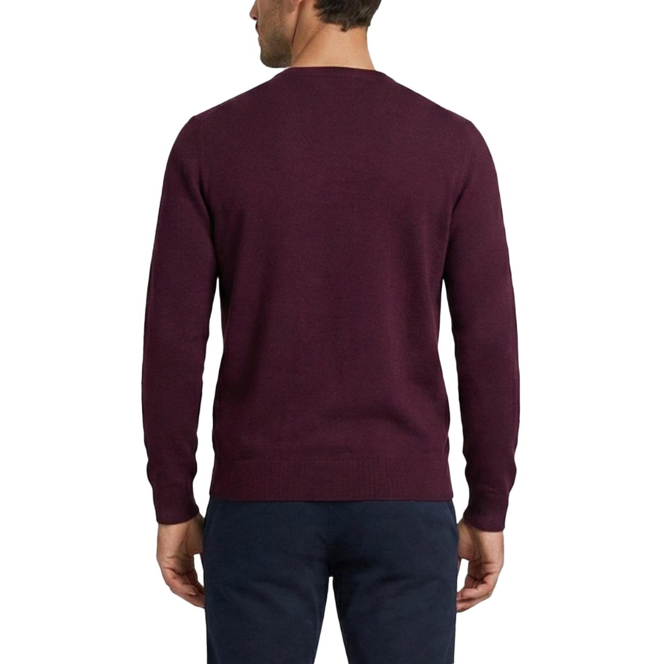 Pullover Girocollo Viscosa Cashmere MK9900113 BORDEAUX MARKUP 