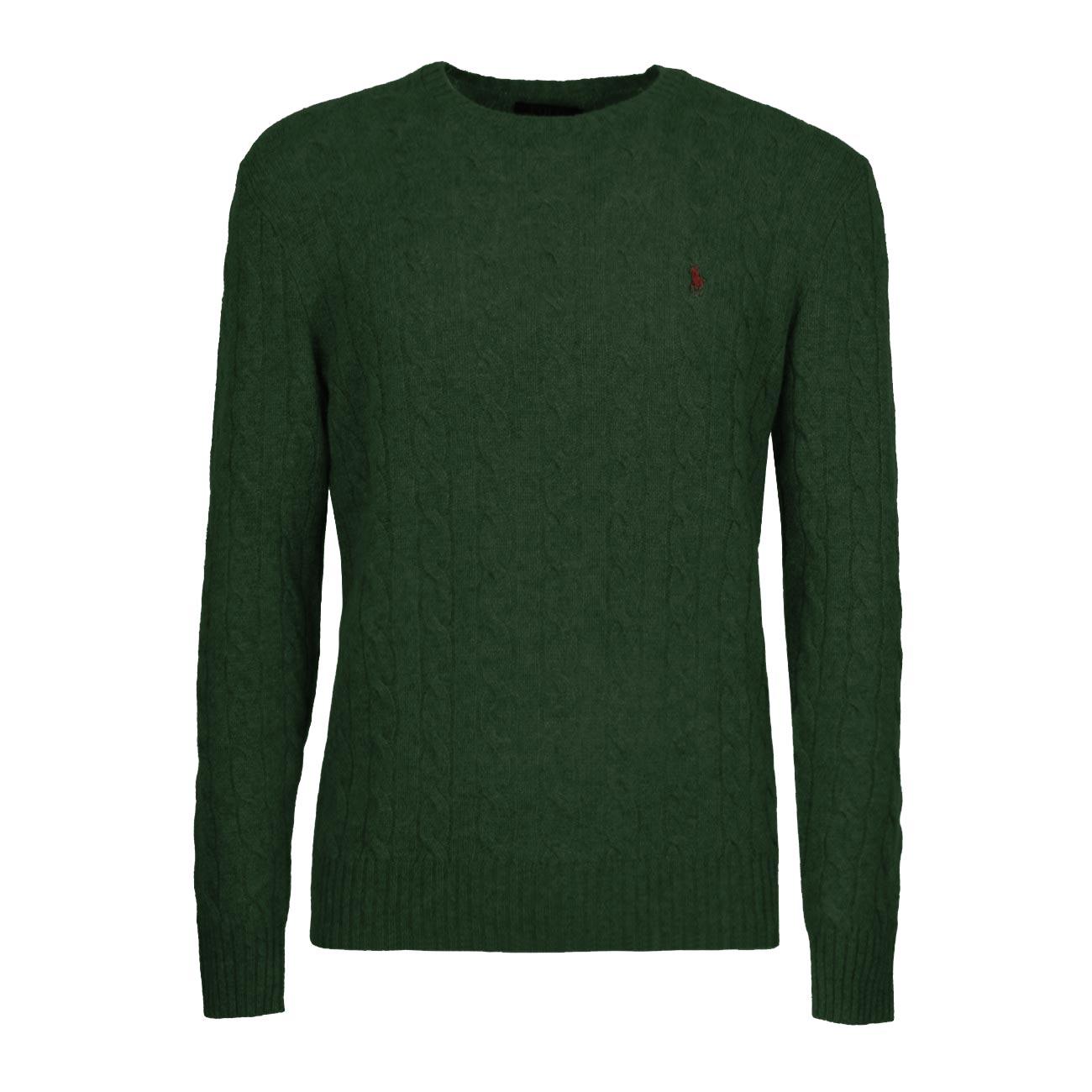  710876762 004 HUNT CLUB GREEN POLO RALPH LAUREN 