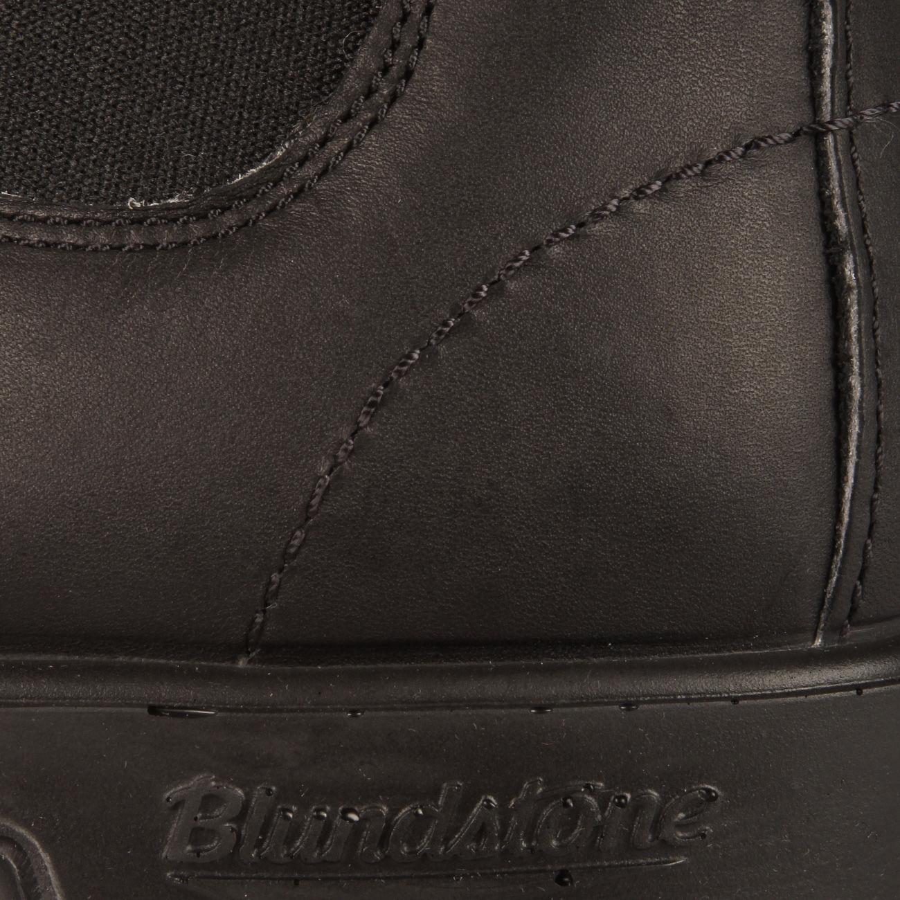 EL SIDE BOOT BLUNDSTONE 202M510 BLKLEATHER.BLKELASTIC BLUNDSTONE FOOTWEAR 