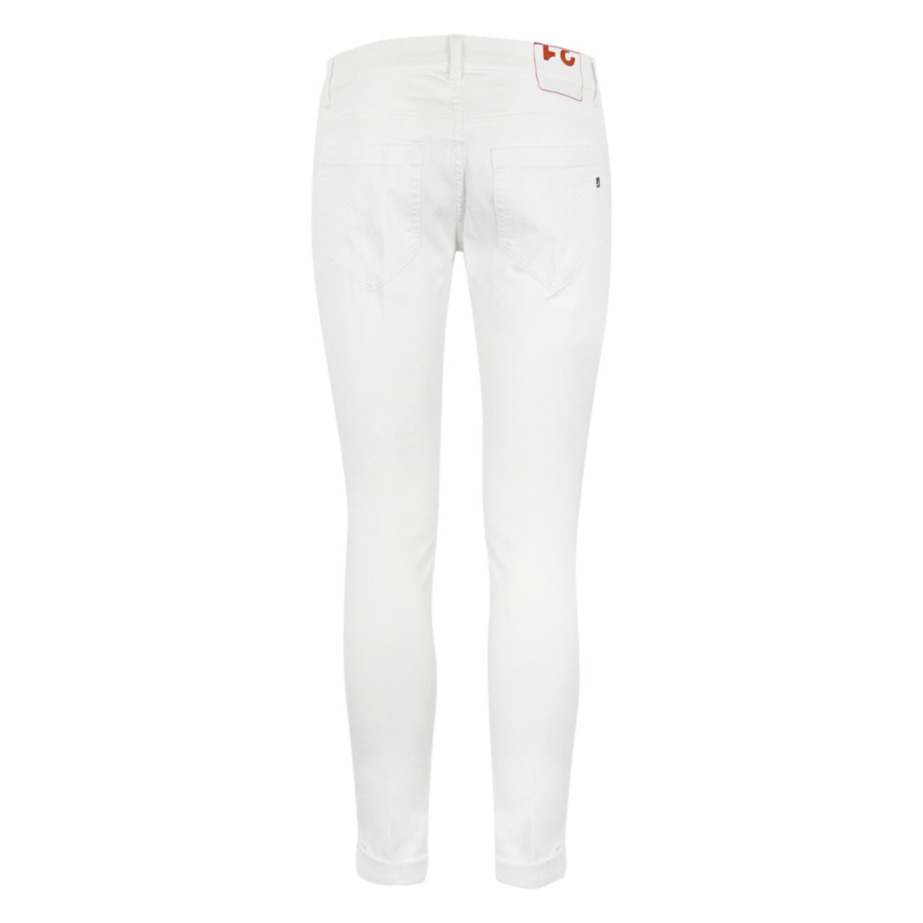Jeans Brighton UP434 BS0030U PTD 000 BIANCO DONDUP 