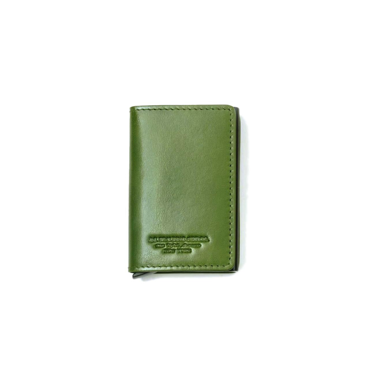 Porta Carte Slide Unisex Verde 175230U 313 VERDE A.G. SPALDING&BROS 