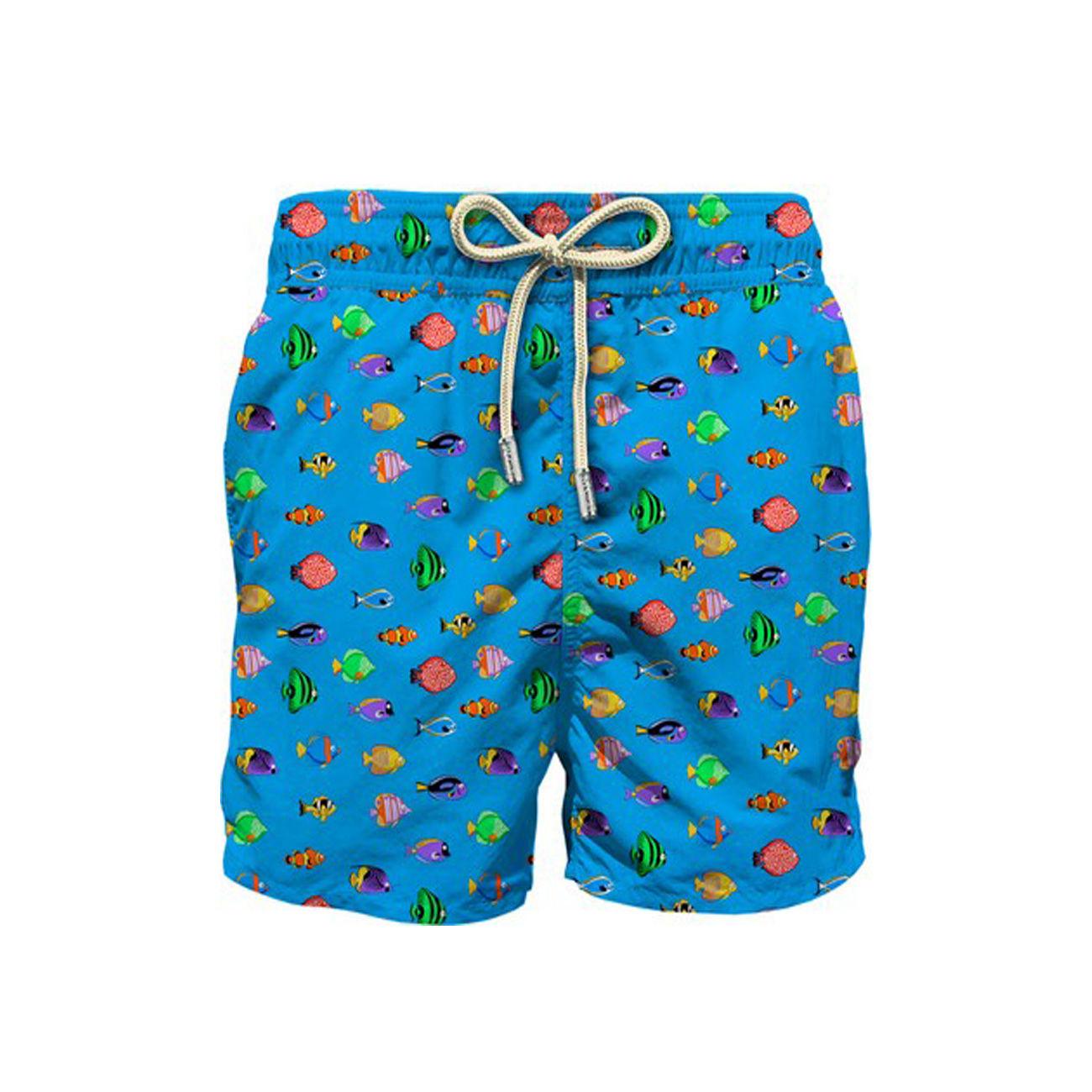 SWIM BOXER U. LIGHTING MICRO FANTASY ULTRALIGHT SWIM SHORT SAINT BARTH LIGHTING MICRO FANTASY 04339D PLAYFUL CREW 32 MC2 SAINT BARTH 