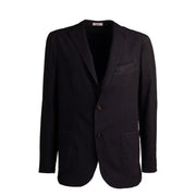 GIACCA U. 100 VIRGIN WOOL BOGLIOLI N1302J BUC448 0793 BLU BOGLIOLI 