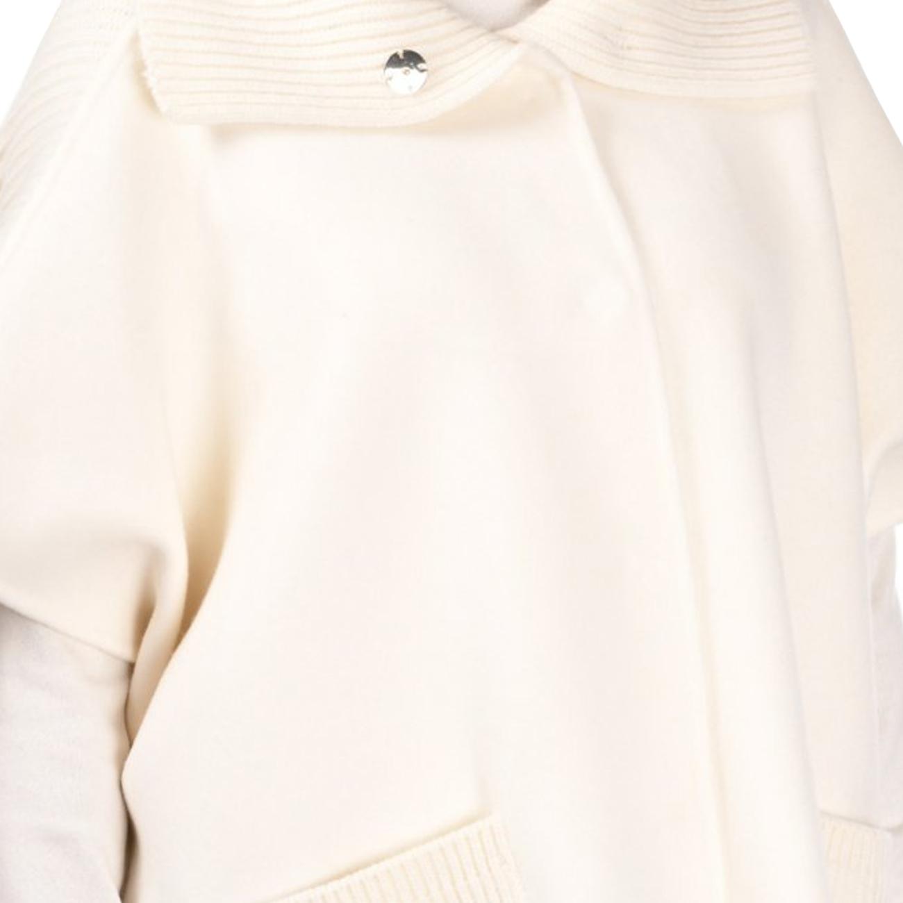 Mantella In Tessuto E Maglia 13203/25003 002 PANNA GRAN SASSO 