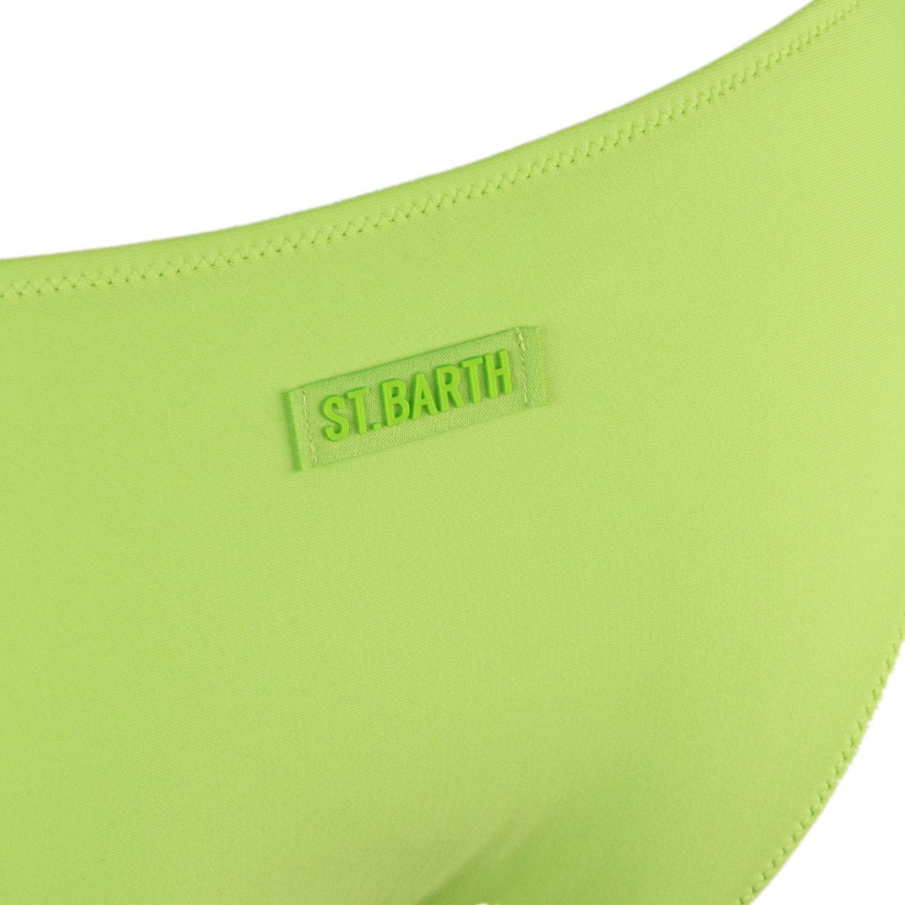 SLIP D. ELISE HIGH HIP SLIP BOTTOM SAINT BARTH ELISE 00005D 75 FLUO GREEN MC2 SAINT BARTH 