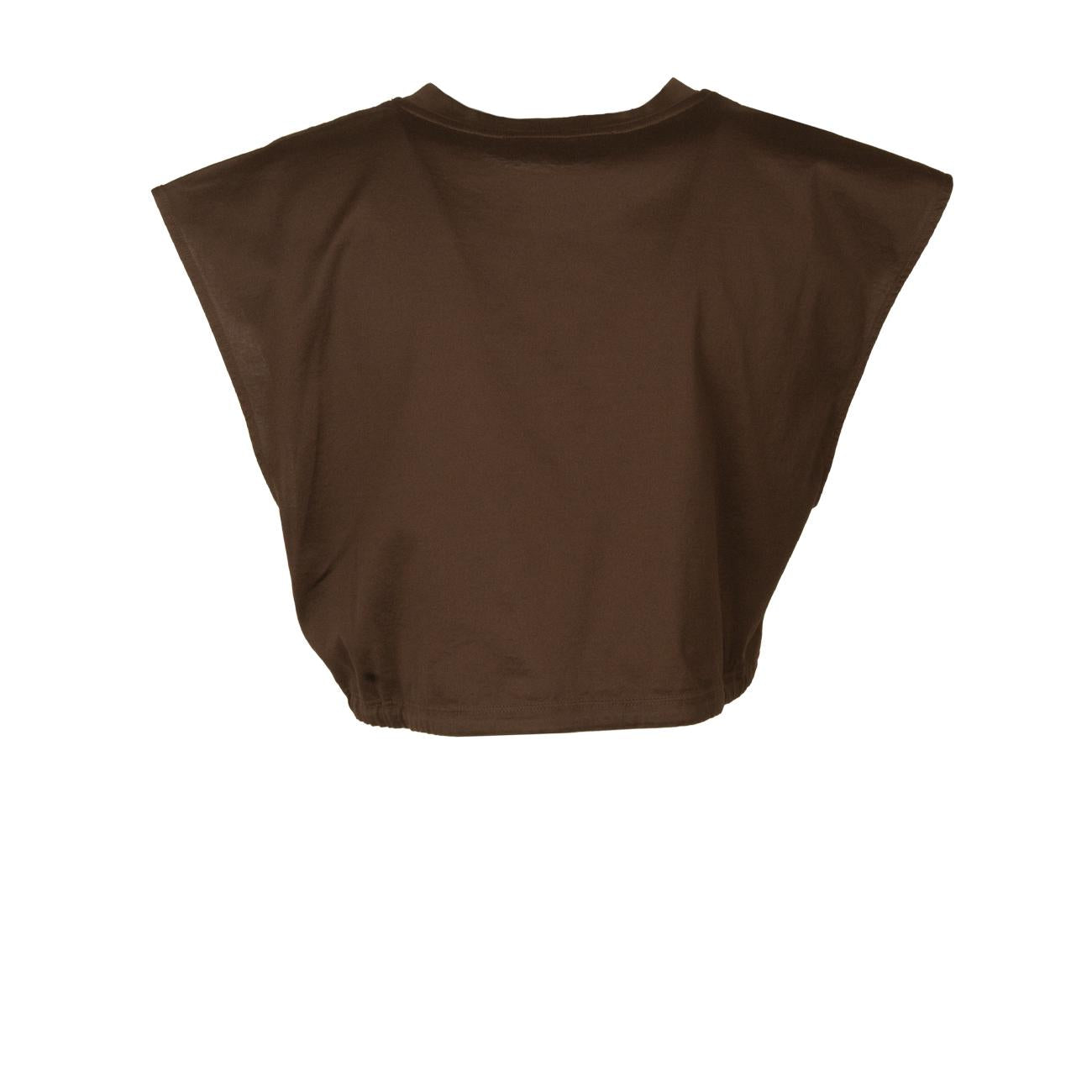 Tshirt Coulisse Donna Gianduia J3718024/04B GIANDUIA 1799/MORO JUCCA 