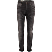 Jeans George Con Rammendi UP232 DSE249U DI8 999 NERO DONDUP 