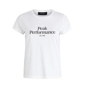 T-Shirt Original Donna Off White Black G77700 320 OFFWHITE/BLACK PEAK PERFORMANCE 