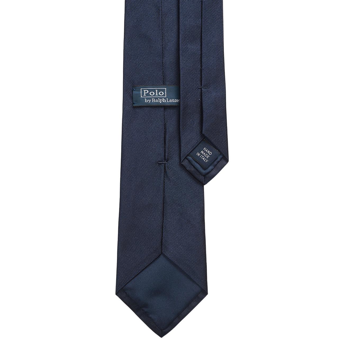 Cravatta In Seta Repp Polo Pony 712951039 001 NAVY POLO RALPH LAUREN 