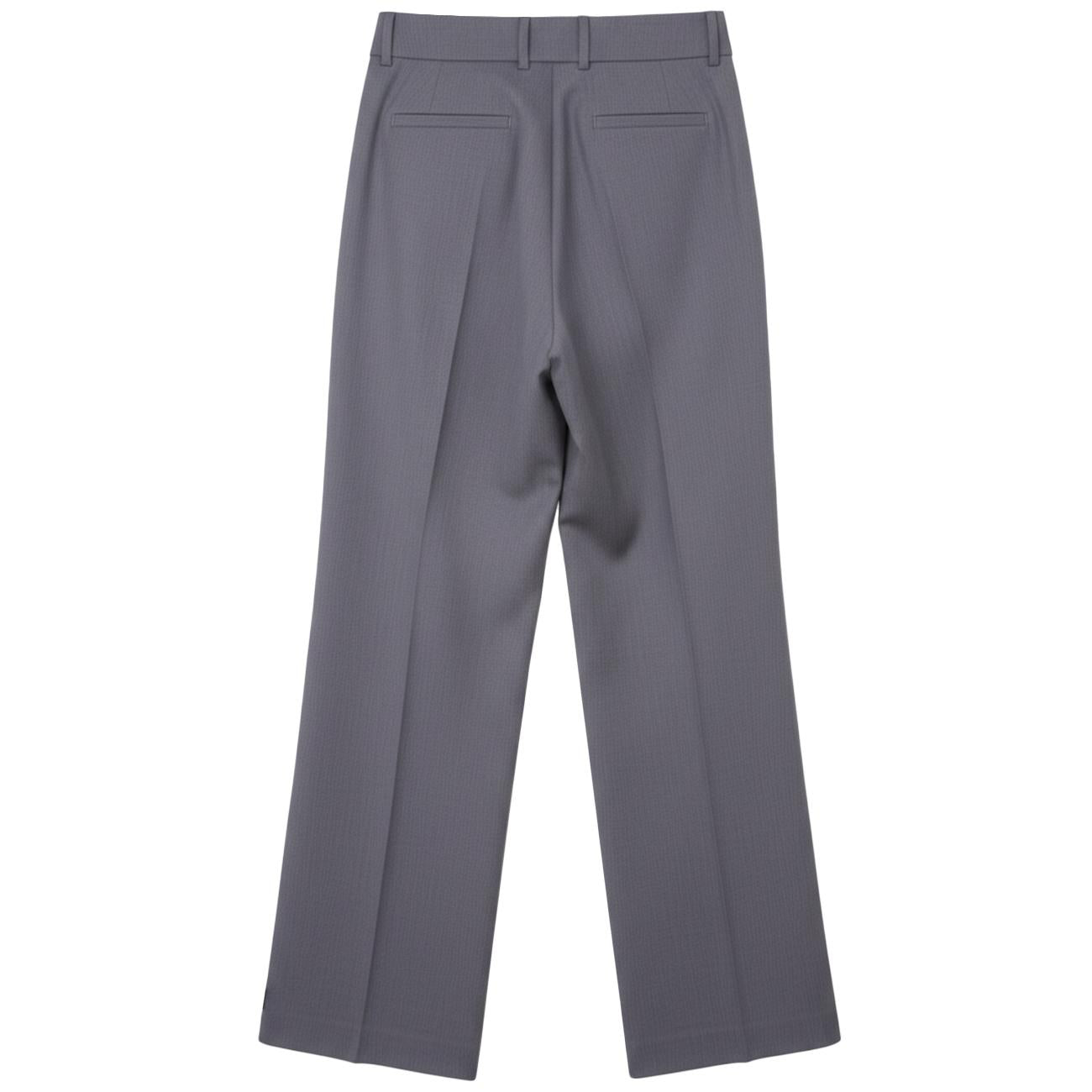 Pantalone Ampio Con Pinces W301ALICE690W721 930 GRIGIO CHIARO SKILLS MILANO 