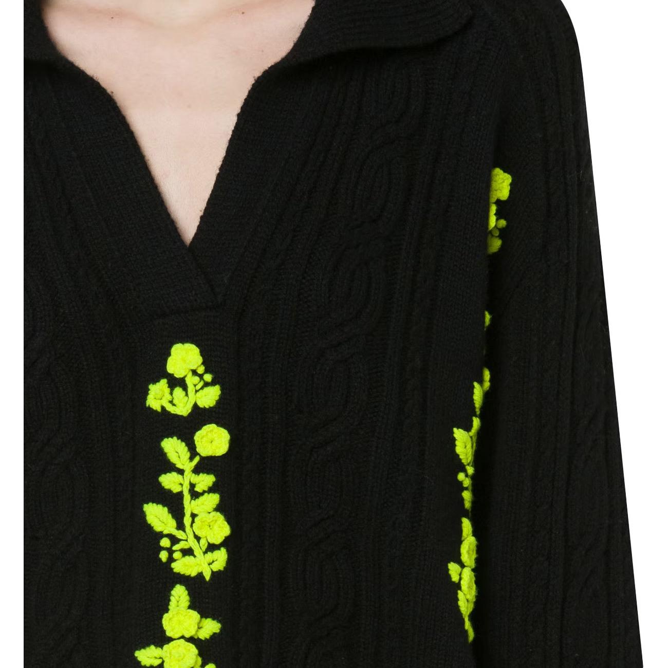 Maglia Polo Con Ricamo 0902 5702 A1027 FANTASIA GIALLO PHILOSOPHY 