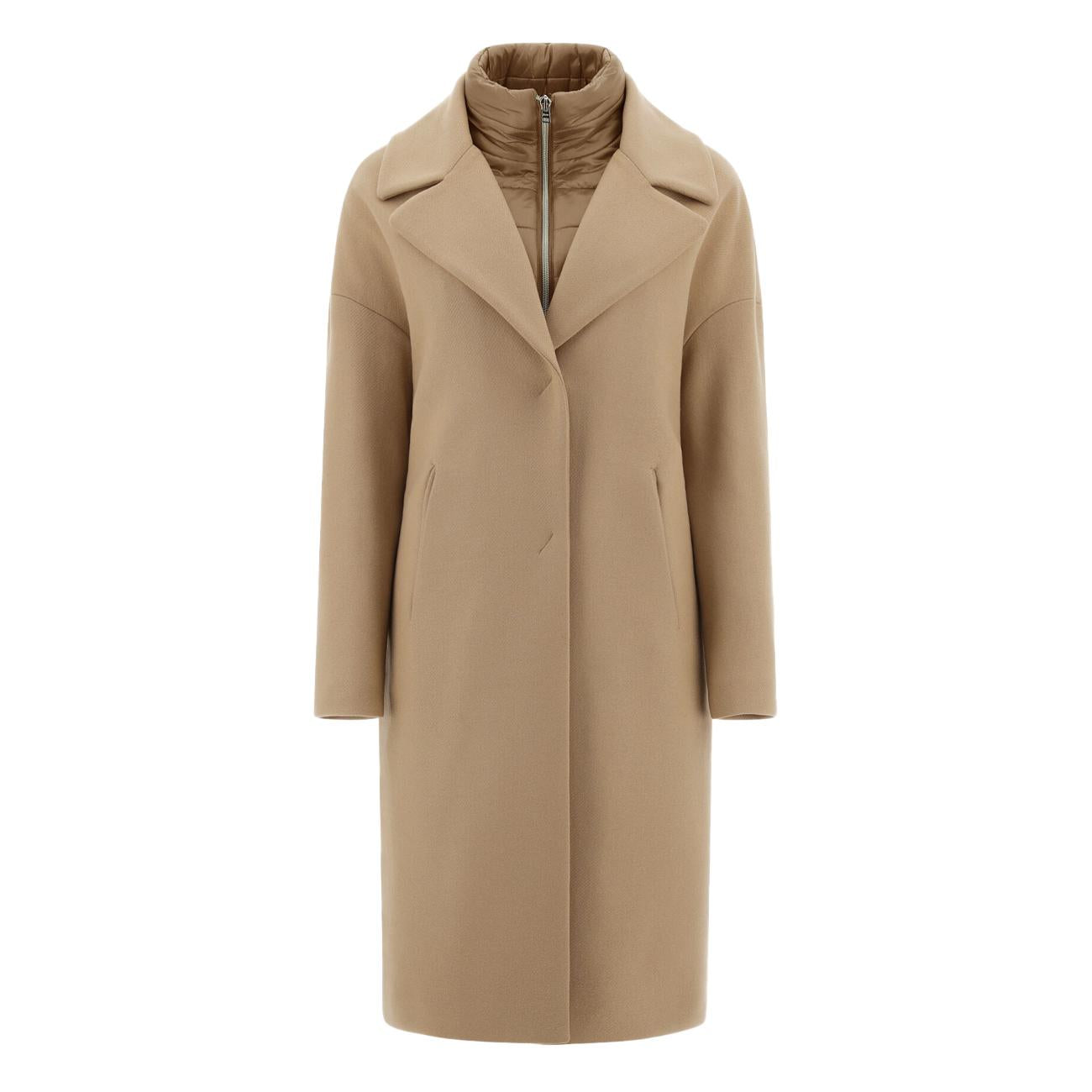 Cappotto Ecowool Donna Sabbia GC000414D33344 2000 SABBIA HERNO 