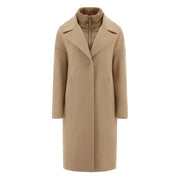 Cappotto Ecowool Donna Sabbia GC000414D33344 2000 SABBIA HERNO 