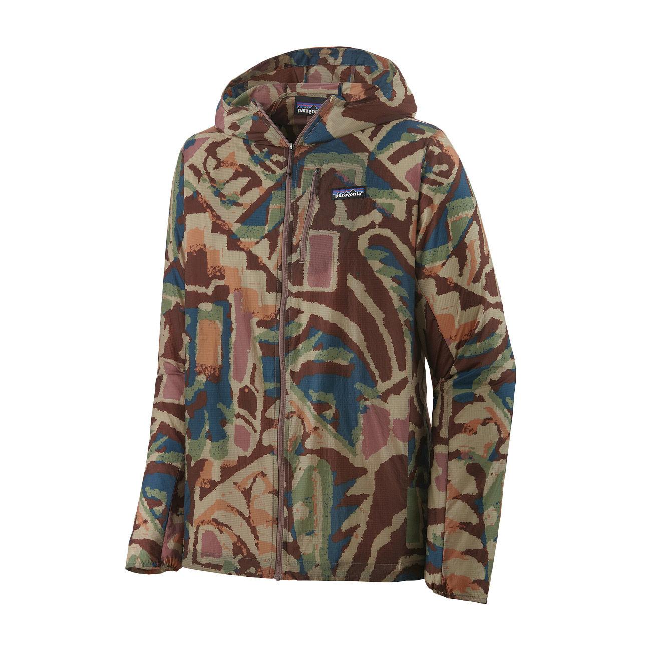 GIACCA U. M`S HOUDINI JACKET 100% NYLON PATAGONIA 24142 TPCO TRHIVING PLANET CON BROWN PATAGONIA 