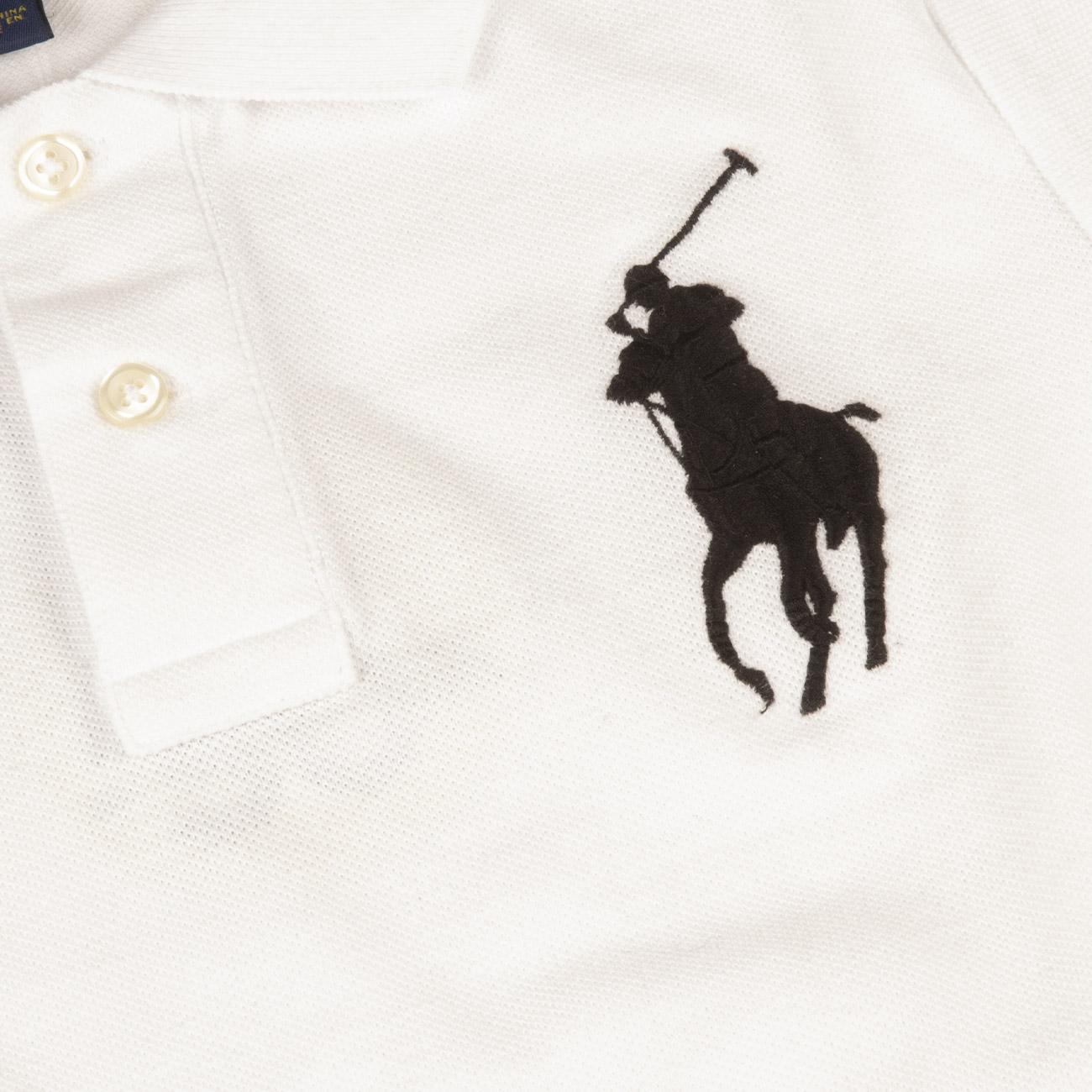 Polo Big Pony Bimbo Bianco K10191CP-095CW A1000 BIANCO POLO RALPH LAUREN 