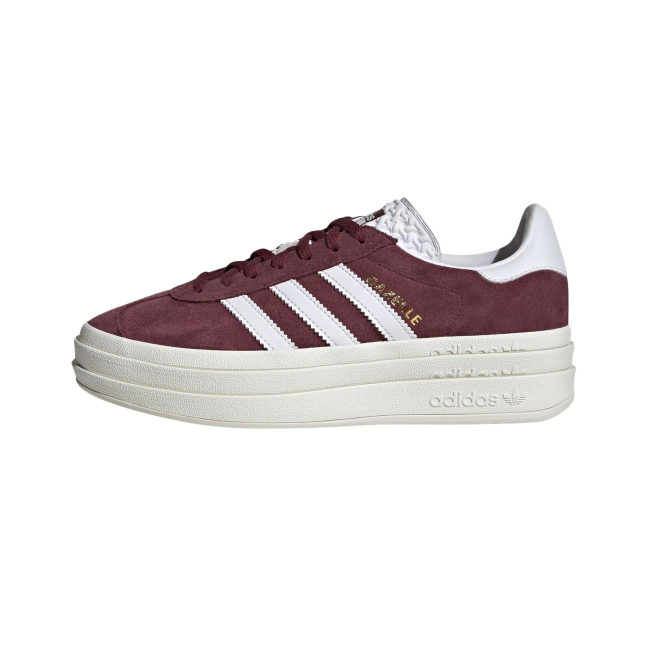 Sneakers Gazelle Bold Donna Shadow Red White HQ6892 SHARED/FTWWHT/CWHITE ADIDAS 