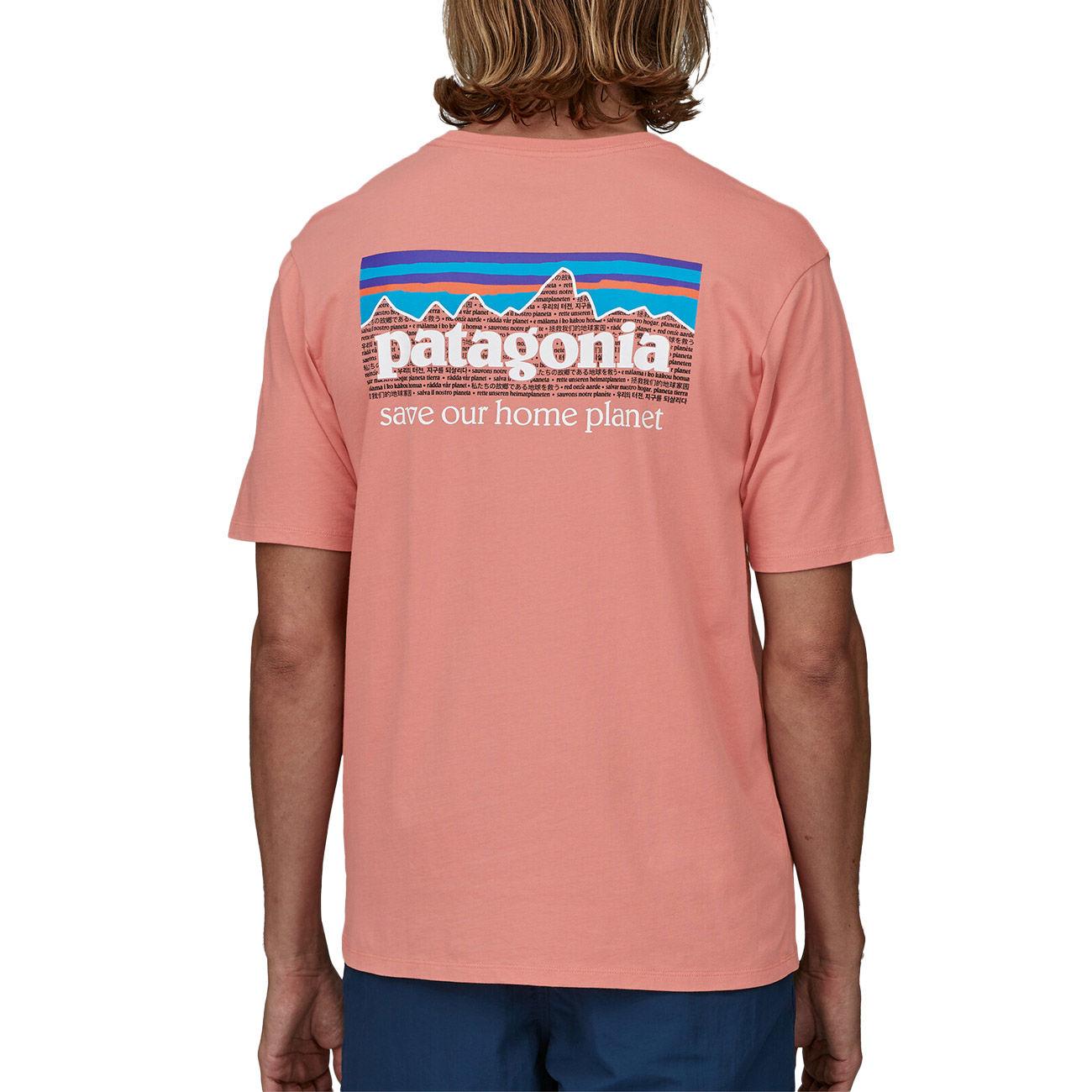 T.SHIRT U. M`S P/6 MISSION ORGANIC PATAGONIA 37529 SFPI SUNFADE PINK PATAGONIA 