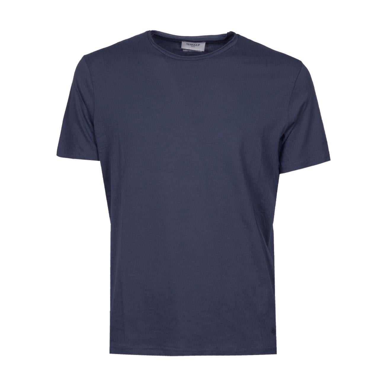 T-Shirt Extra Fine Uomo Blu MK11009 BLUE MARKUP 