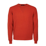 Pullover Girocollo Unisex Rosso Melange 90617 201 ROSSO MELANGE MASCHERONI Jeordie's 
