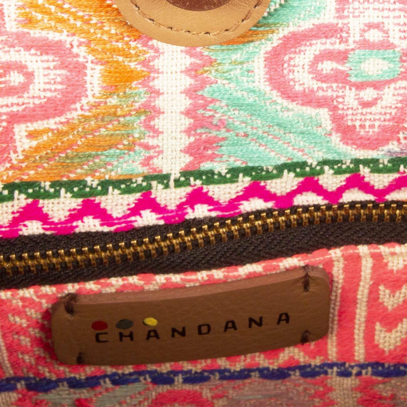 Borsa Tote Salvador Mid Multicolor Lurex SALVADOR MID MULTIC/LUREX CHANDANA 