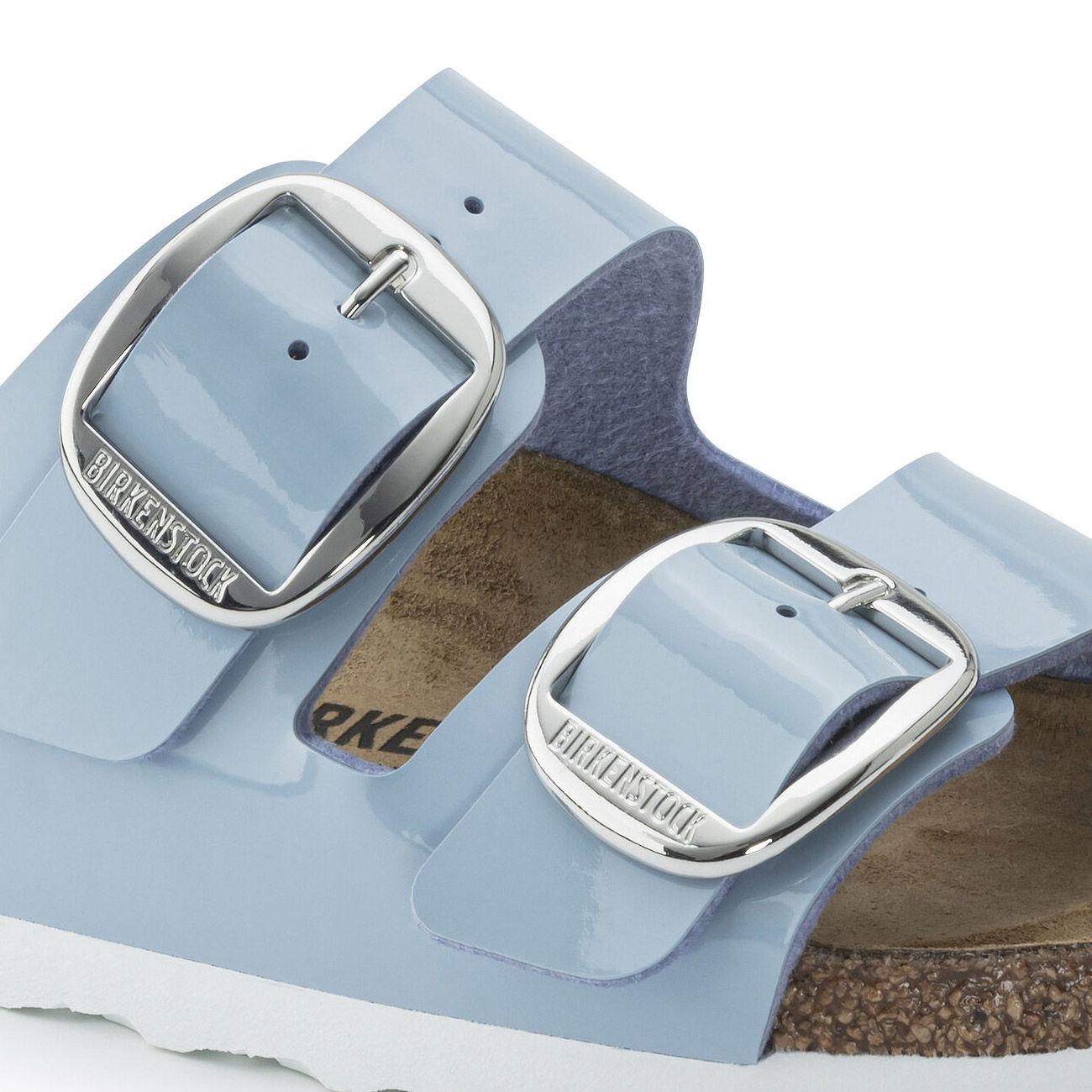 Sandali Arizona Grande Fibbia 1025798 PATENT DOVEBLUE BIRKENSTOCK 