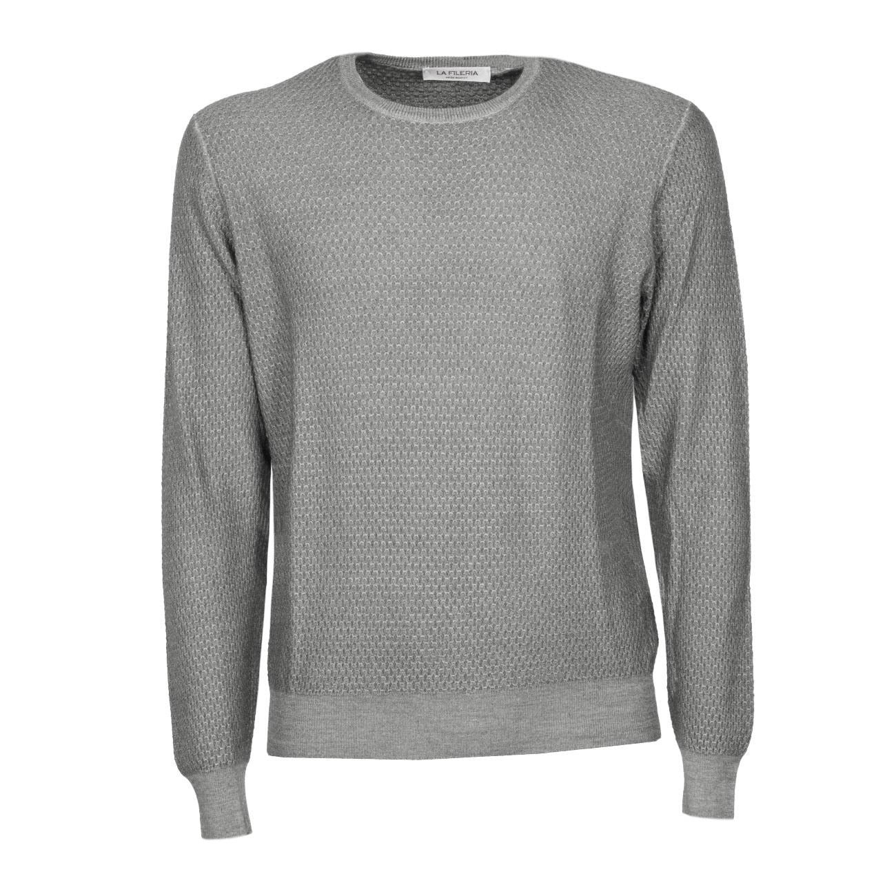 Pull In Lana Uomo Ghiaccio 57186/28413 101 GHIACCIO LA FILERIA 