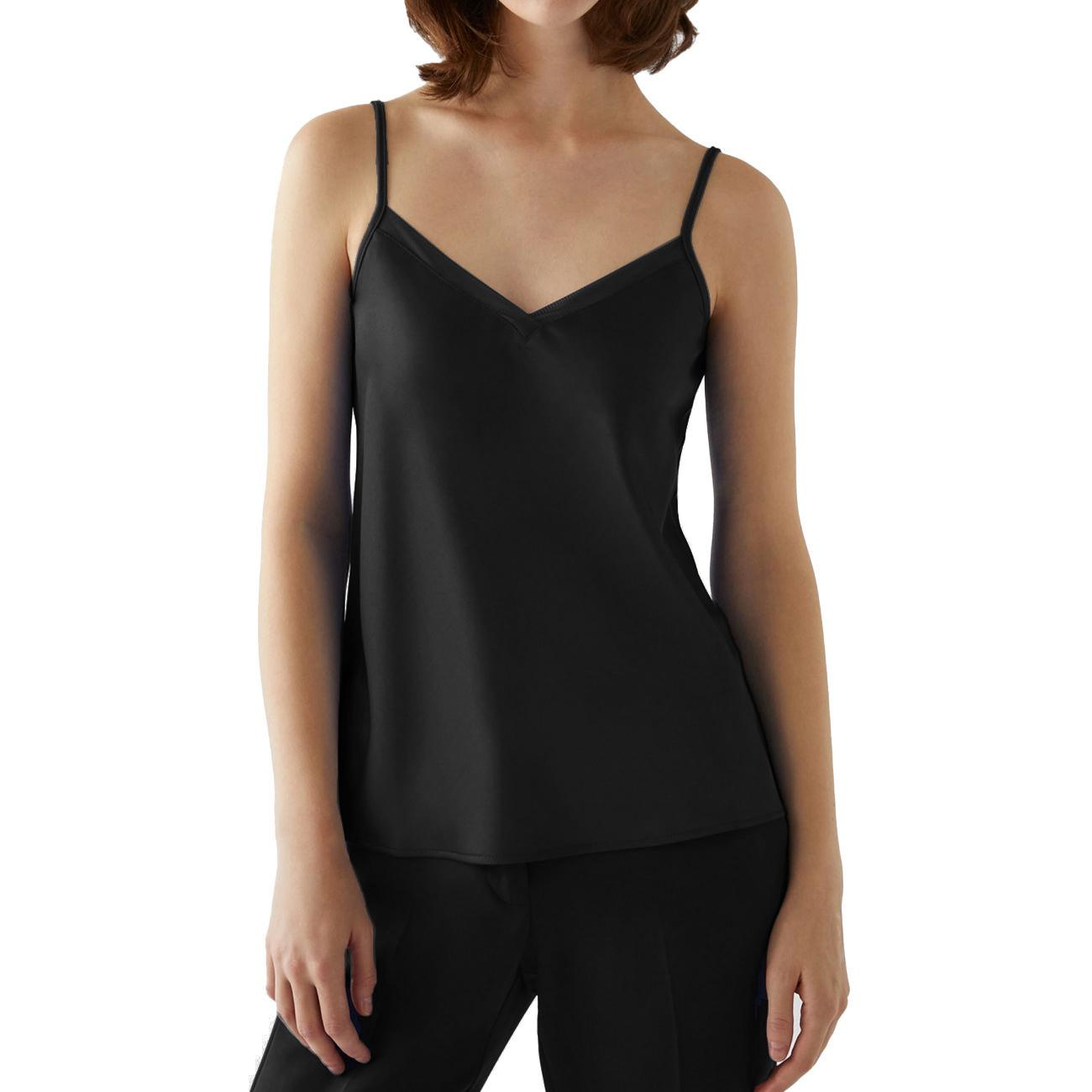 Canotta Miglio In Raso MIGLIO 11640823P 5 NERO PENNYBLACK 