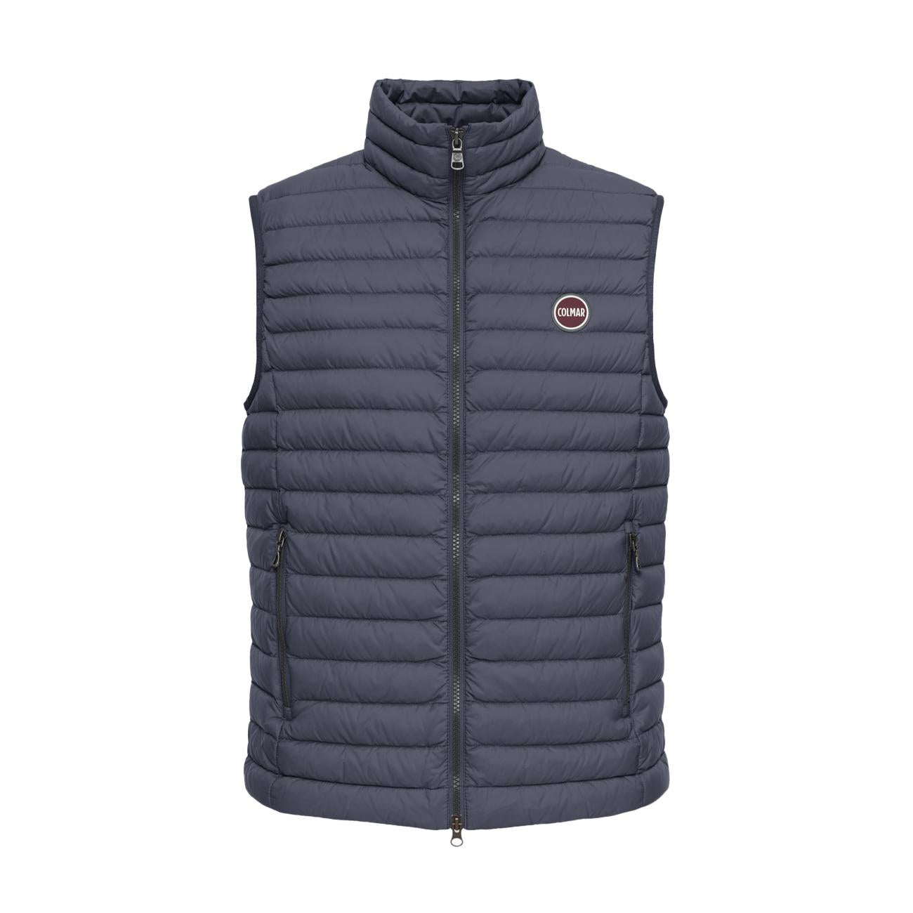 Gilet In Piuma Leggera Uomo Blu Navy 1278R/8VX 68 NAVY COLMAR ORIGINALS 