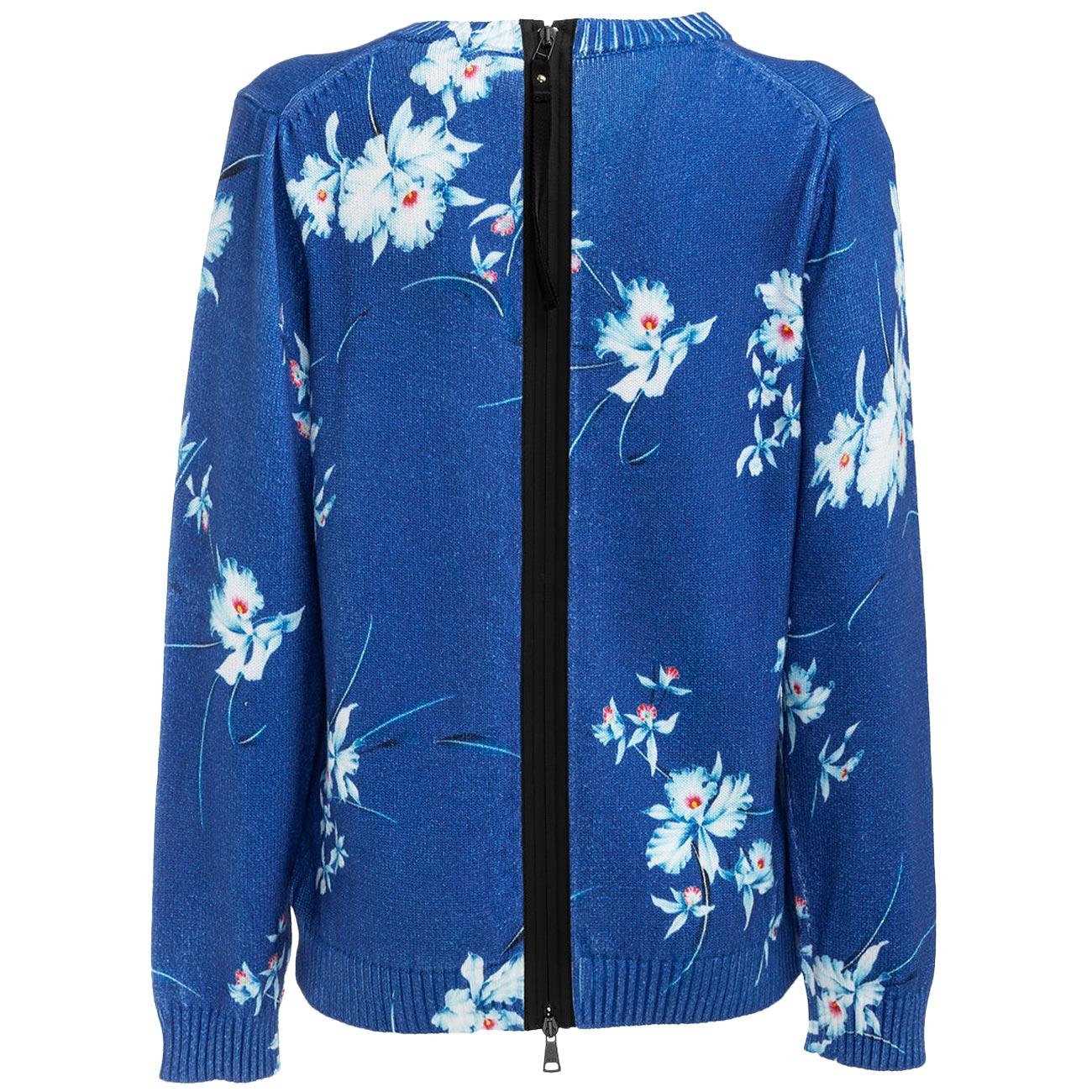 N°21 Pullover Fiorato Con Zip N21/A022/9501 0001MULTICOLOR 