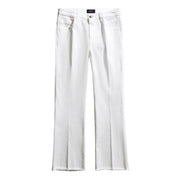 Pantalone Cropped Donna Bianco NTW8648520TQVRB001 BIANCO FAY 