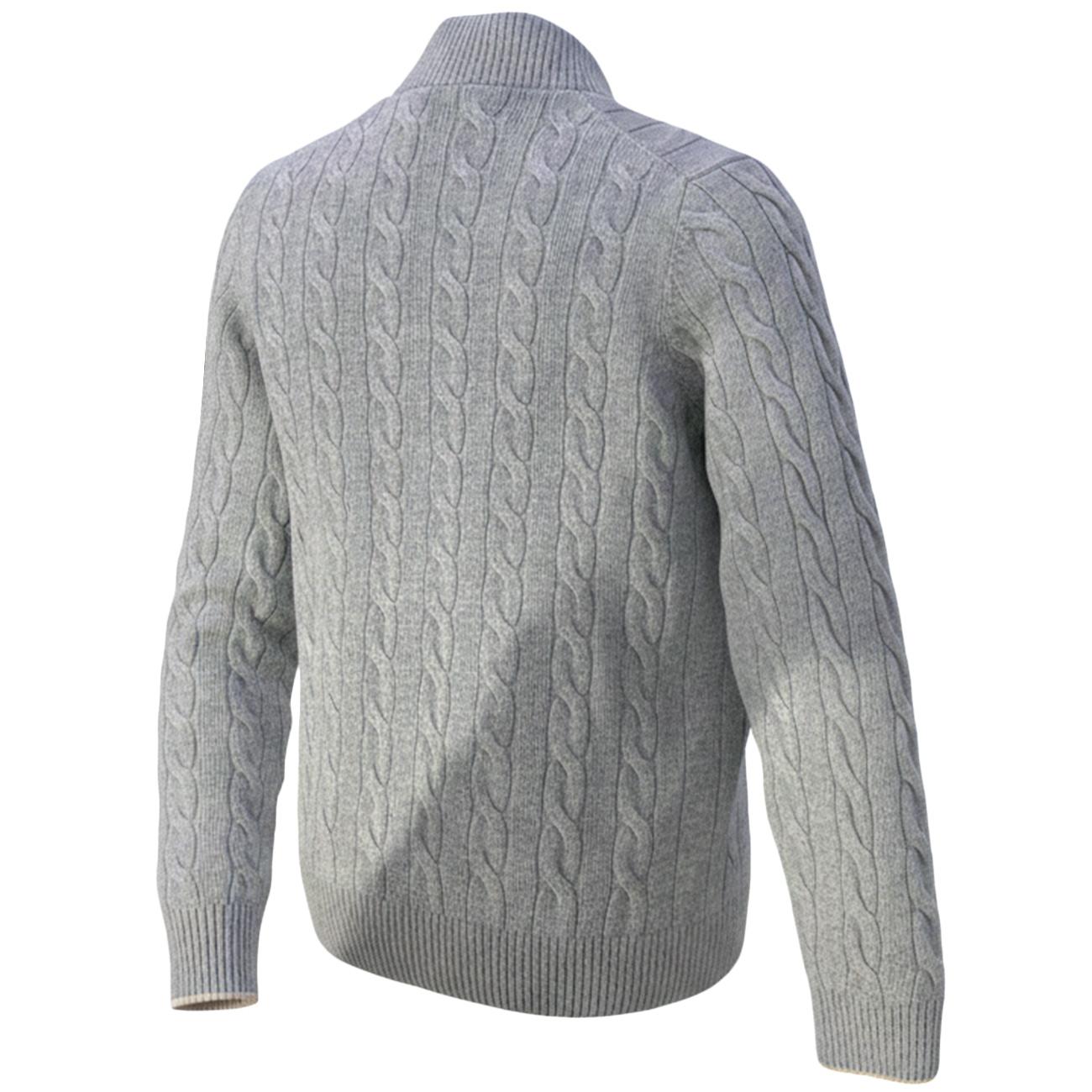 Maglia Full Zip 23161/19672 523 AZZURRO LA FILERIA 