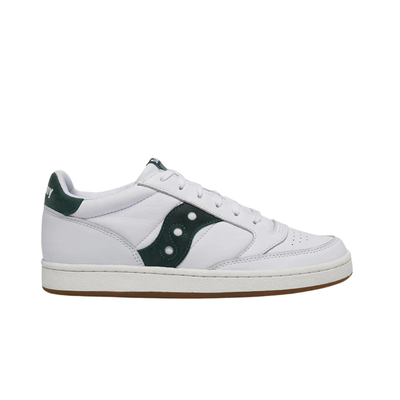 Scarpe Jazz Court Uomo White Green SAU/70555 8 WHITE/GREEN SAUCONY ORIGINALS 