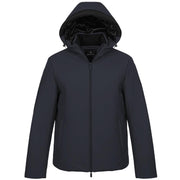 Parka Corto In Tessuto Tecnico MK24006 BLUE MARKUP 