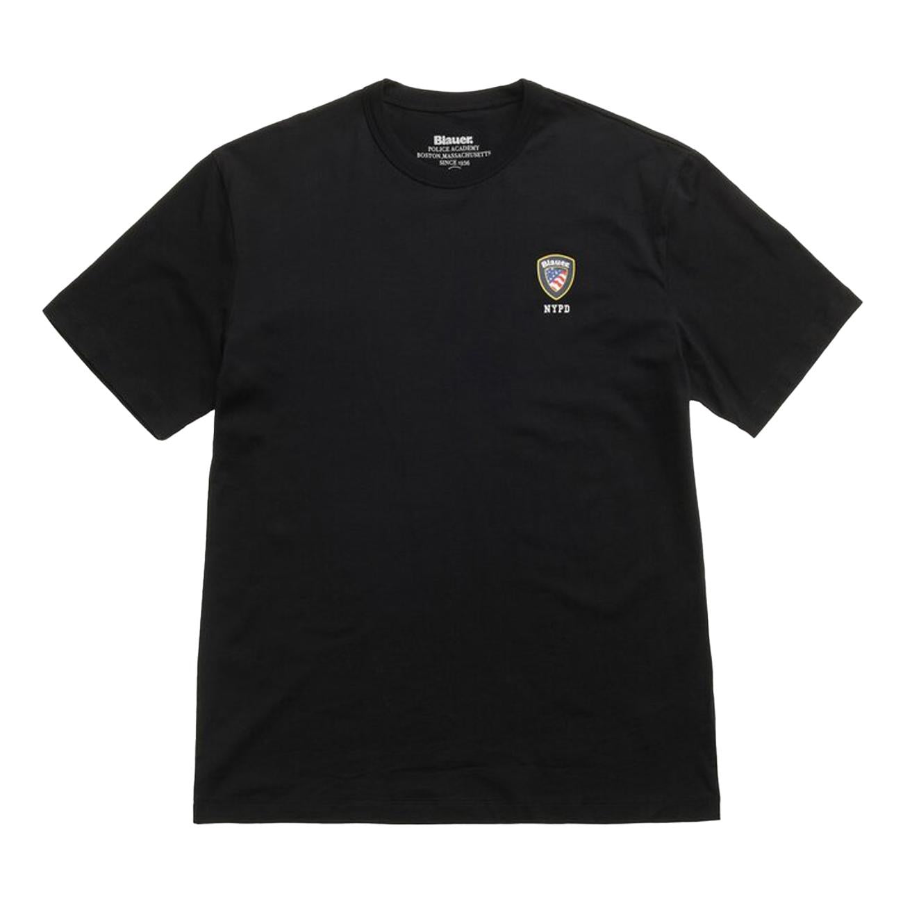 T-Shirt Nypd Irving 25SBLUH02196-004547 999 NERO BLAUER 