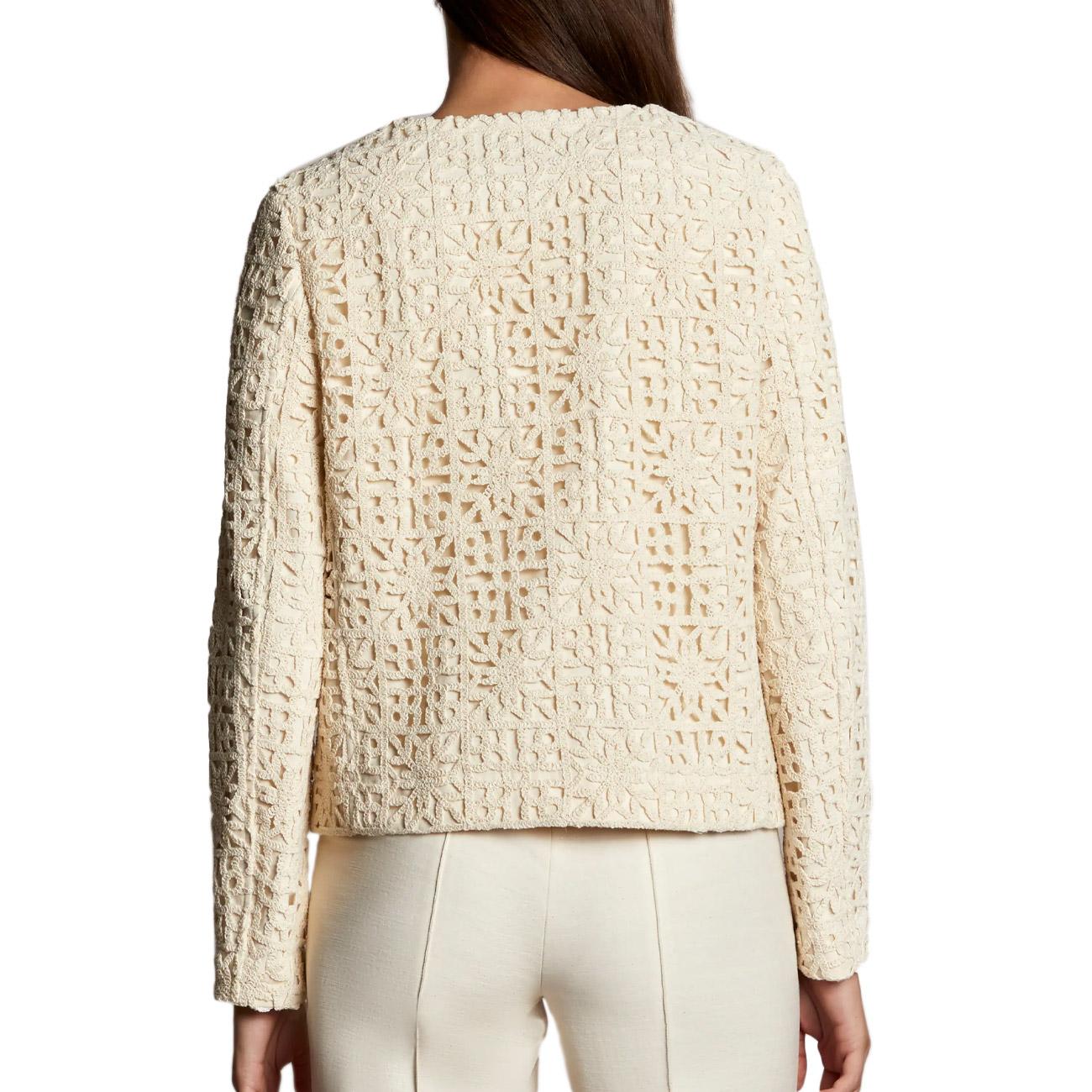 Giacca Crochet Donna Yogurt NAW12483900VUZB013 YOGURT FAY 