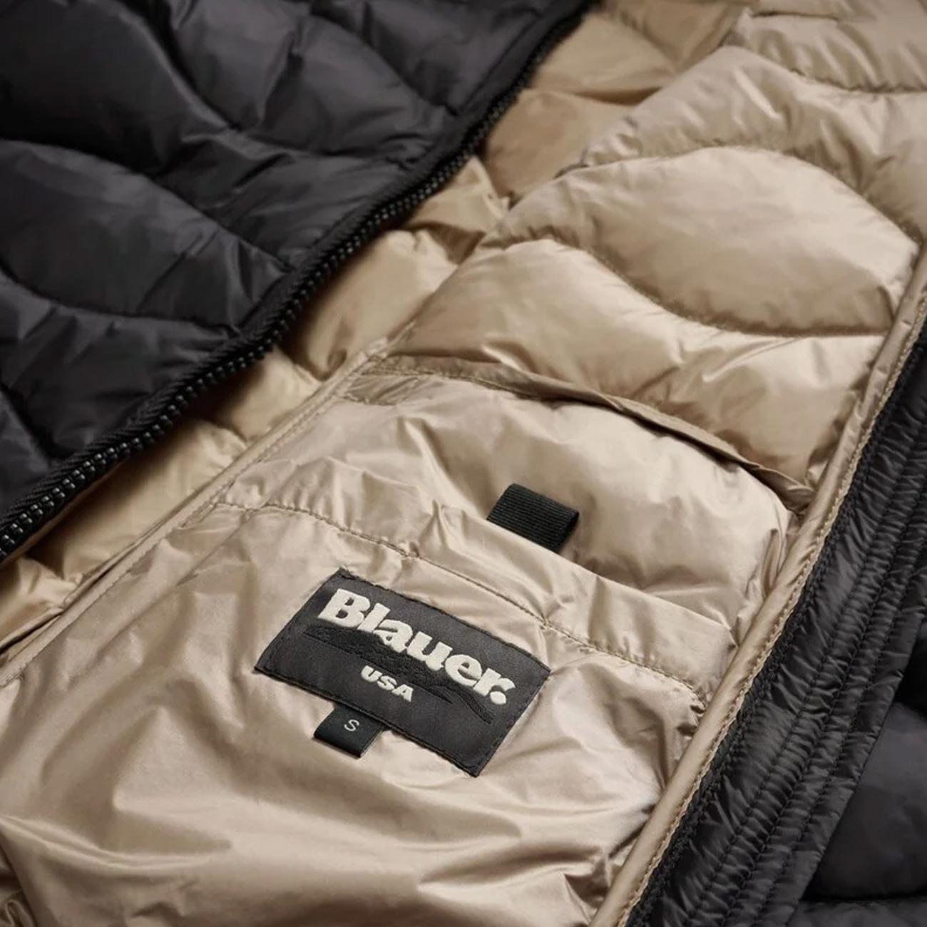 Piumino Aldie Con Pelliccia 25WBLDC03096-006047 999EI NERO BLAUER 