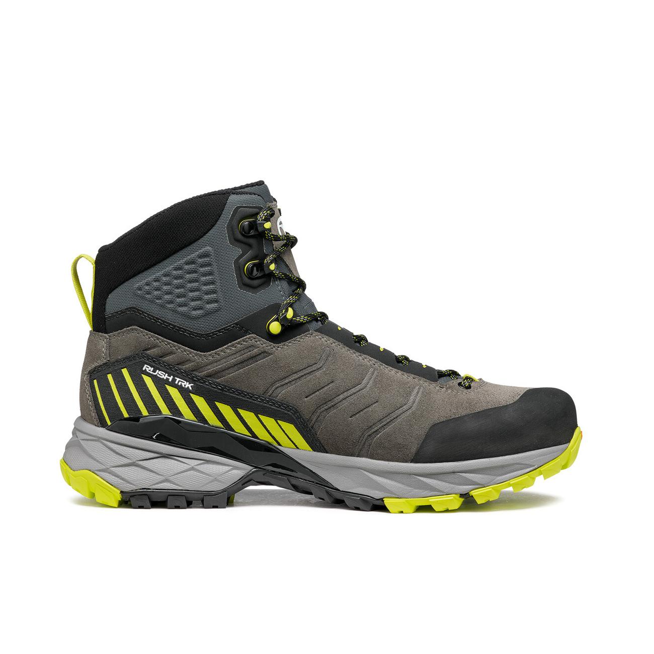 Scarpe Da Trekking Rush Trk Gtx Rha Free-Dome Uomo Titanium Lime 63143-200 4 TITANIUM-LIME SCARPA 