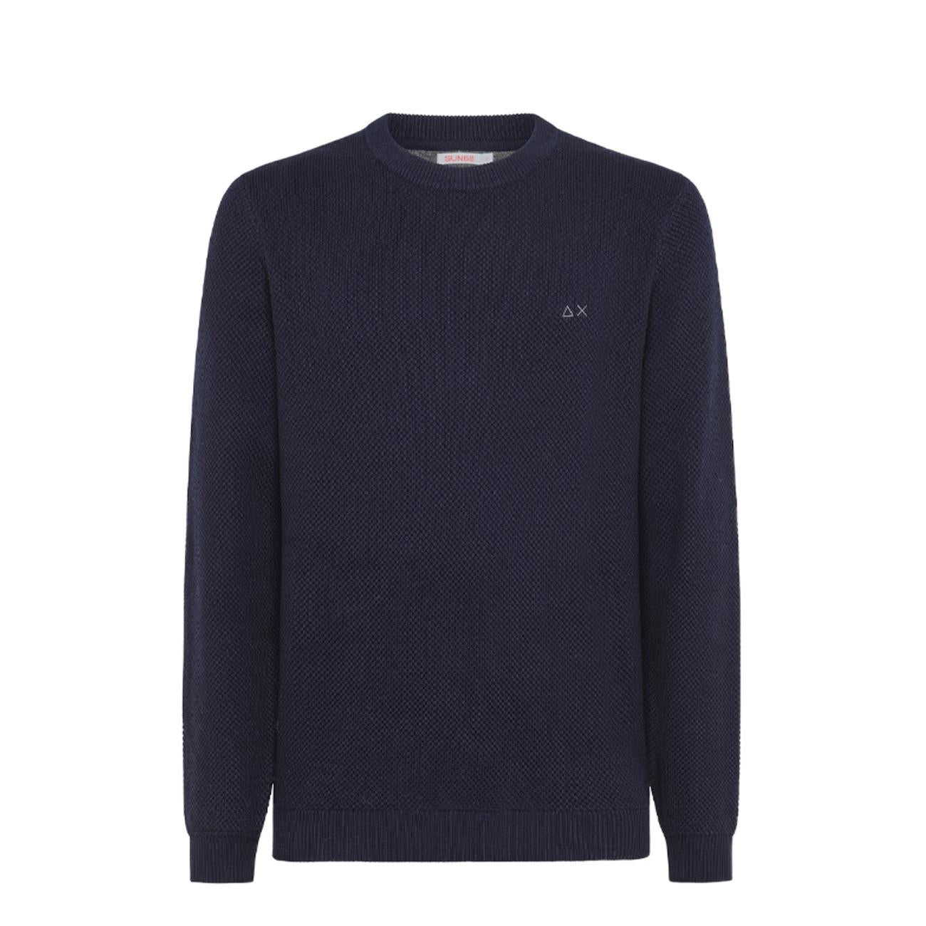Maglia Di Riso Uomo Blu Navy K43120 07 BLU NAVY SUN68 