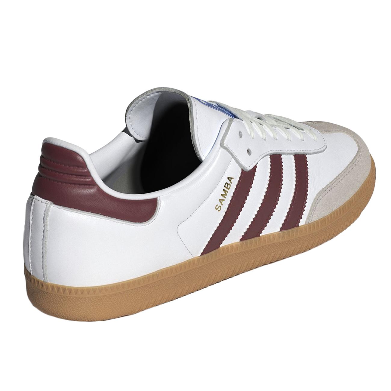 Sneakers Samba Og Unisex White Collegiate Burgundy Gum IF3813 FTWHT/CGRUGU/GUM3 ADIDAS 