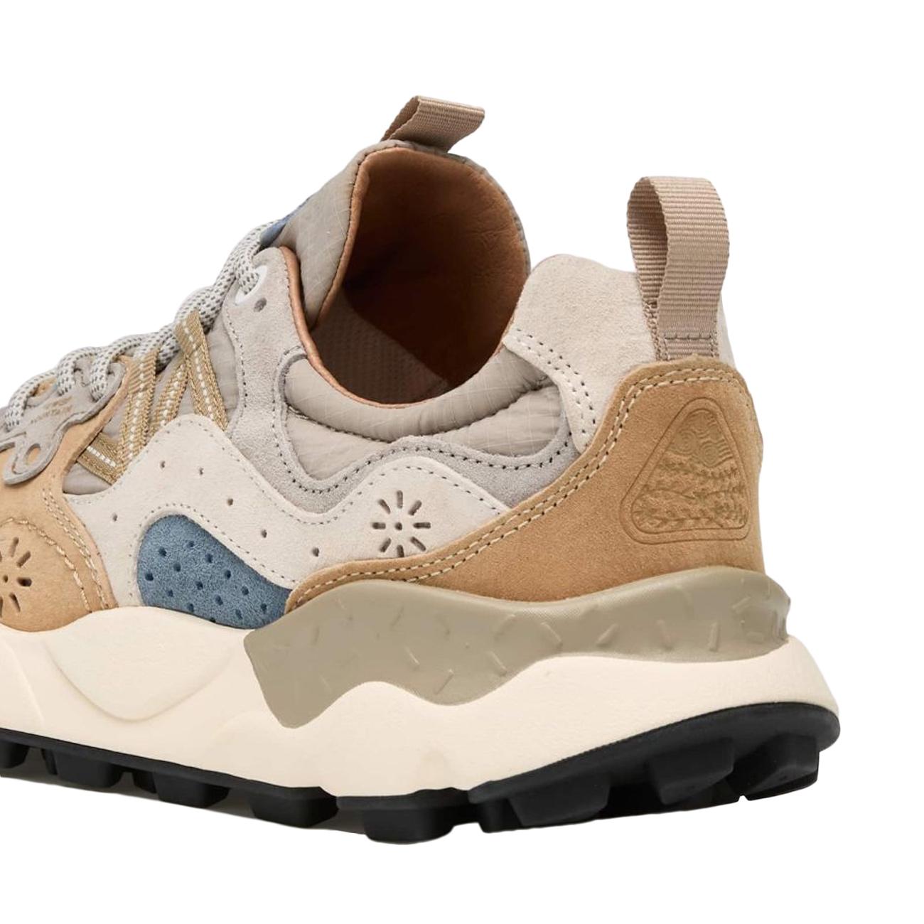 Sneakers Yamano 3 Ripstop Uomo Grigio Scuro Beige 1B9700120178614 DARK GREY/BEIGE FLOWER MOUNTAIN 