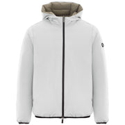 Bomber Con Cappuccio Reversibile MK24008 GHIACCIO MARKUP 