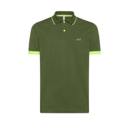 Polo Profili Fluo Uomo Verde A34120 37 VERDE SUN68 