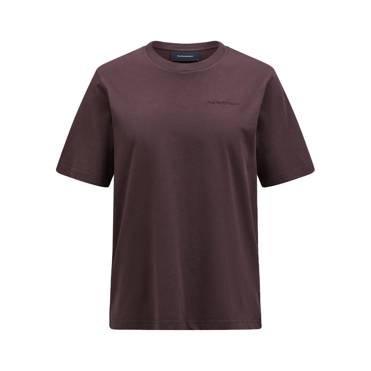 T-Shirt Original Small Logo Uomo Desert Plum G78908 220 DESERT PLUM PEAK PERFORMANCE 