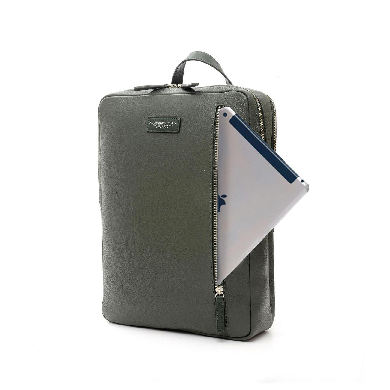 Zaino Square Tourist Uomo Verde 309237U 330 VERDE A.G. SPALDING&BROS 