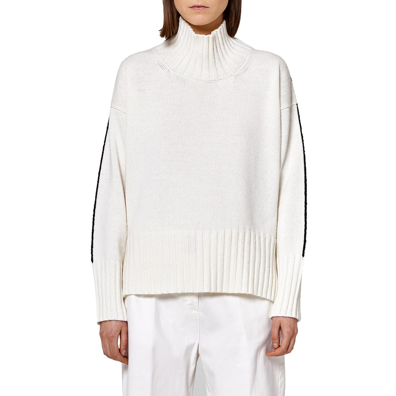 Maglione Collo Alto Donna Latte AD/8081H 5083 LATTE ALPHA STUDIO 