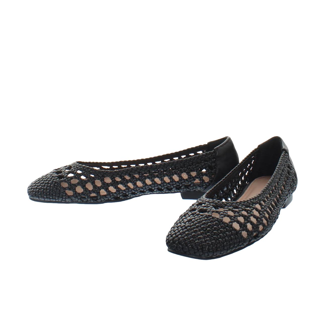Ballerina Intrecciata Soft Donna Nero 7120 NERO KHARISMA 