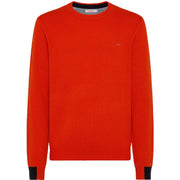 Pullover Polsini Colorati Uomo Arancione K42134 03 ARANCIONE SUN68 