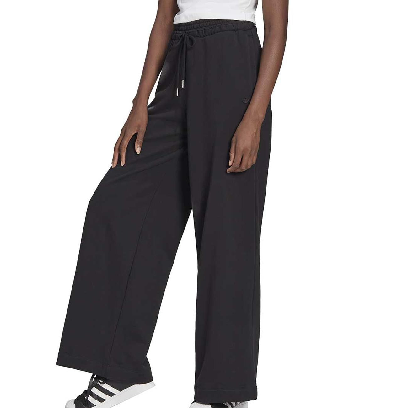Jogger Adicolor Wide Legs Donna Black HC7080 BLACK ADIDAS 