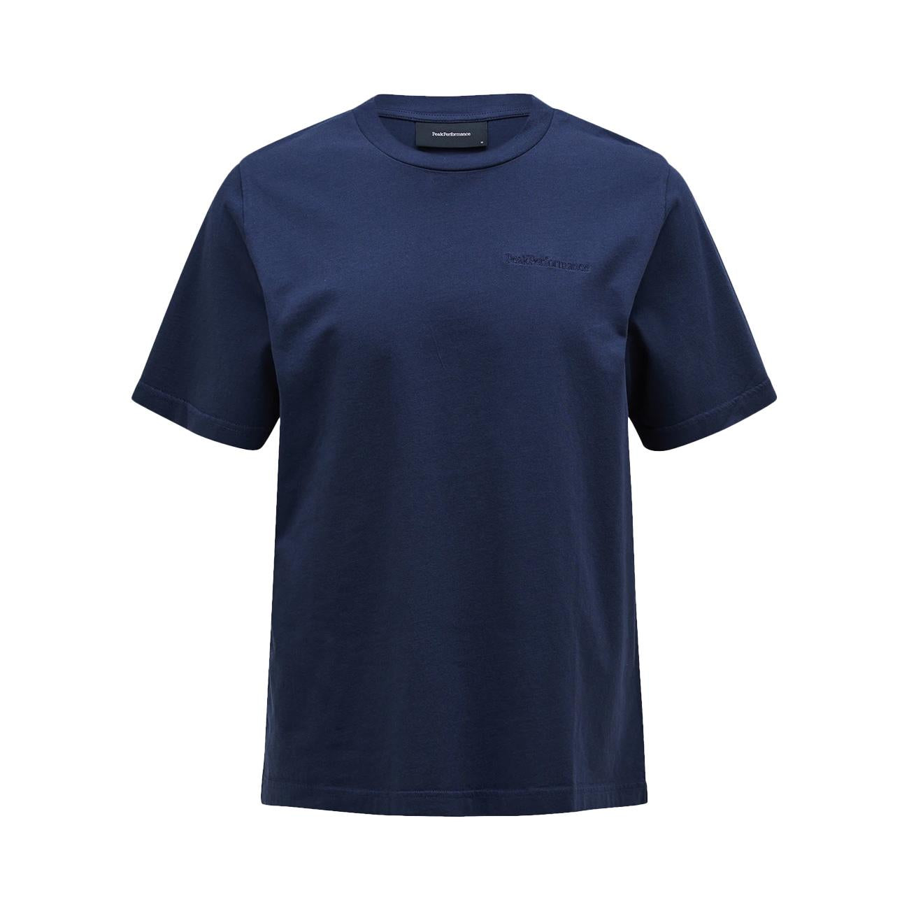 T-Shirt Original Small Logo Uomo Blue Shadow G78908 010 BLUE SHADOW PEAK PERFORMANCE 
